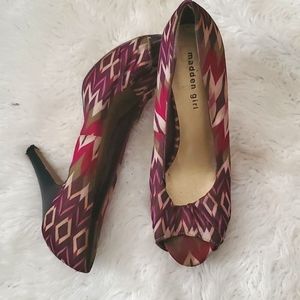 Madden Girl Multicolor Heels